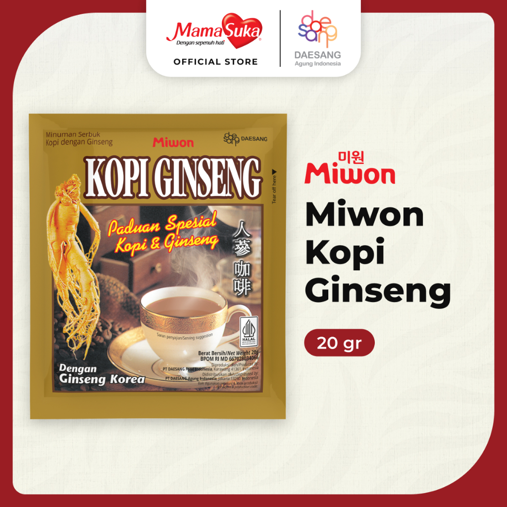 Miwon Kopi Ginseng 20 gr