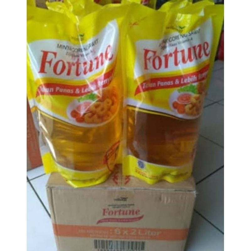 

Minyak Goreng Fortune kemasan Reffil 2 Liter