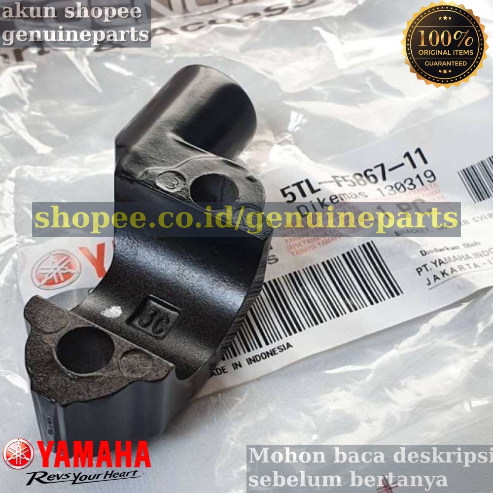 BREKET DUDUKAN SPION KANAN XRIDE X RIDE 115CC ORIGINAL ASLI YAMAHA