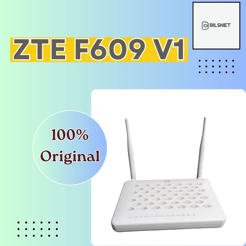 ZTE F609 V1 GPON ONT ZTE