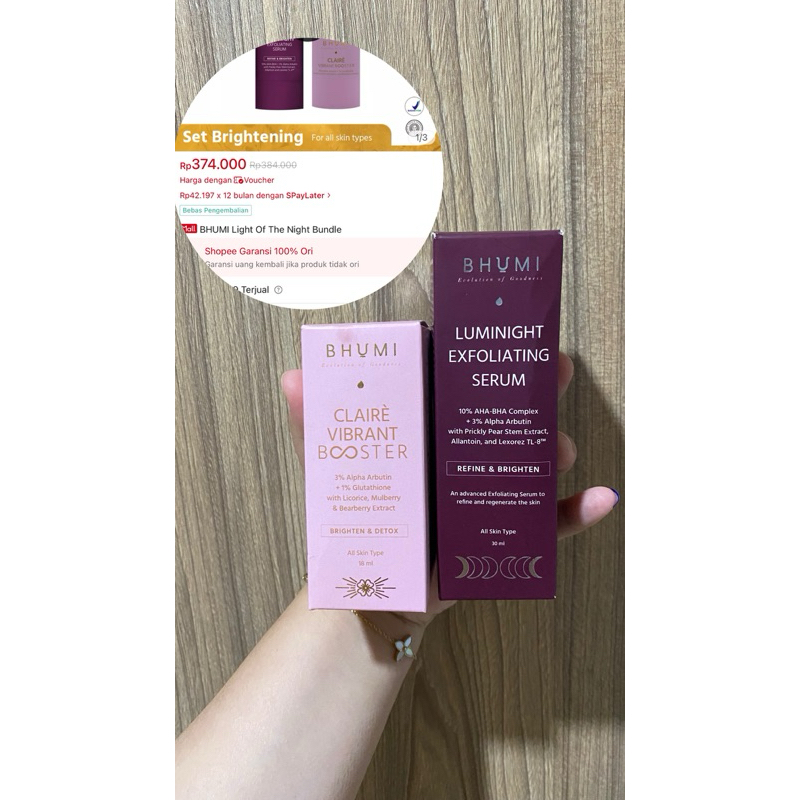 preloved skincare bhumi