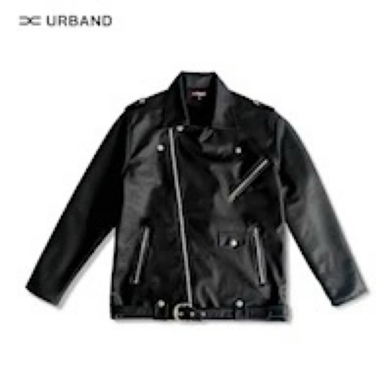 X Urband Absolute Jaket Kulit Motorcycle Pria Ramones A480