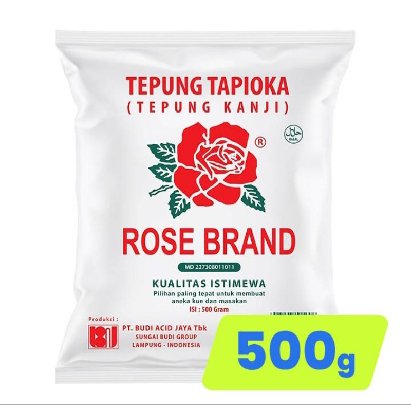 

Tepung Tapioka Rose Brand 500 Gram