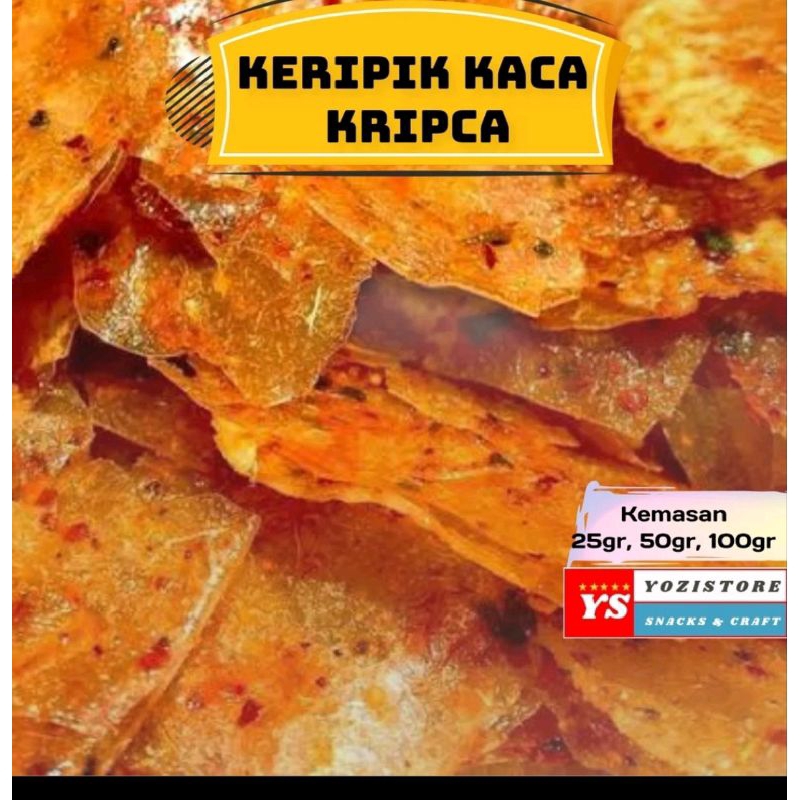 

Keripik kaca wenak poll