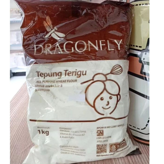 

Tepung Dragonfly 1kg / Tepung Serbaguna Dragon Fly 1000Gr