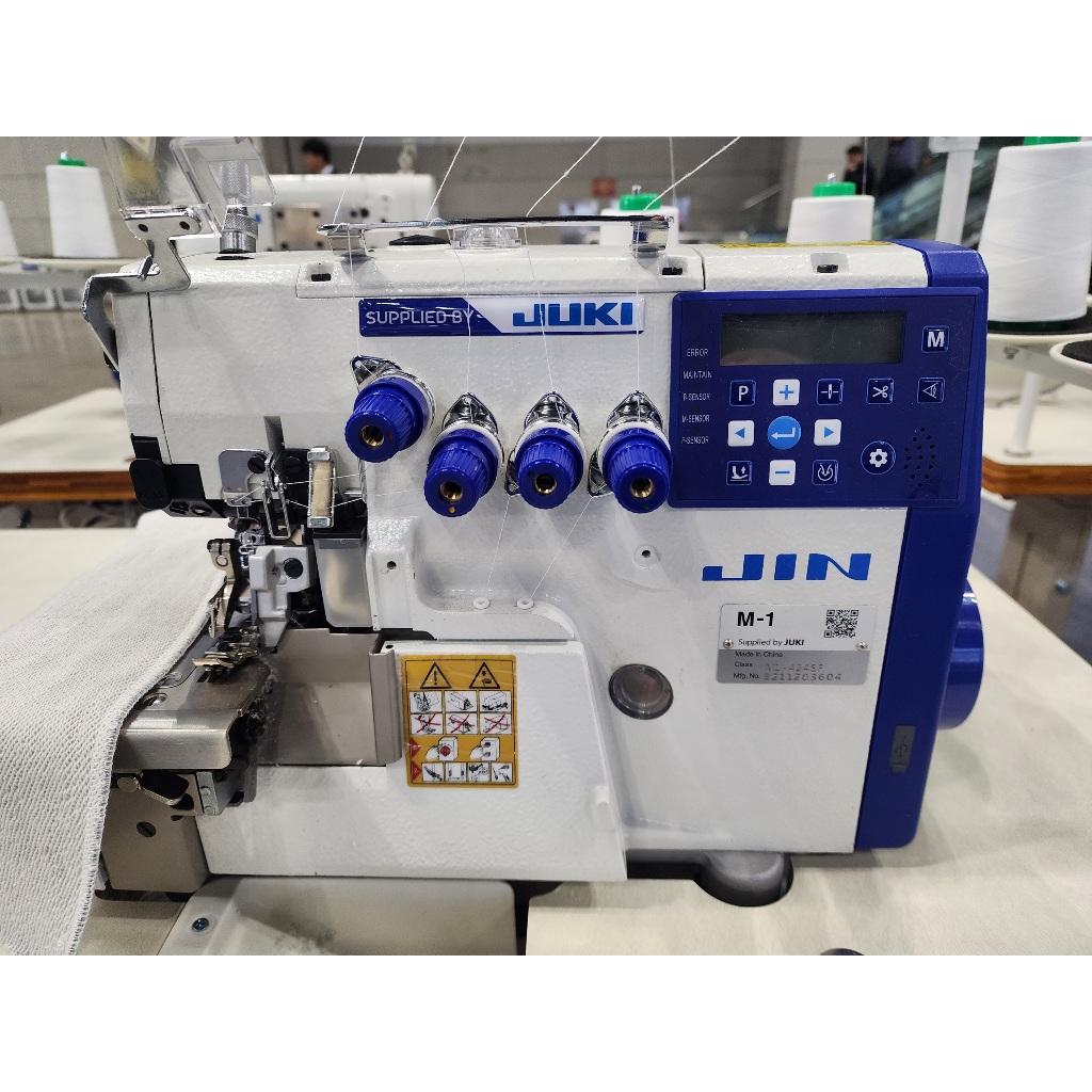 Mesin obras | overlock jarum 2 otomatis JIN Type M1-424SF | Mesin Jahit JUKI- JIN