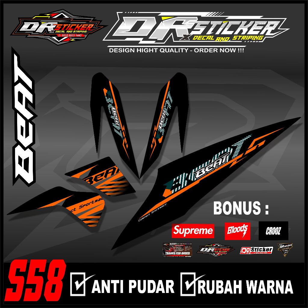 (S58B) striping beat karbu 2008 2009 2010 2011 - striping striping beat (s58)