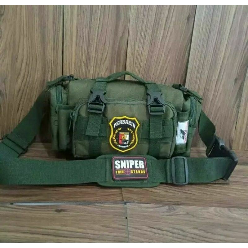 TAS SELEMPANG ARMY ORIGINAL PRIA WANITA SIYAP KIRIM