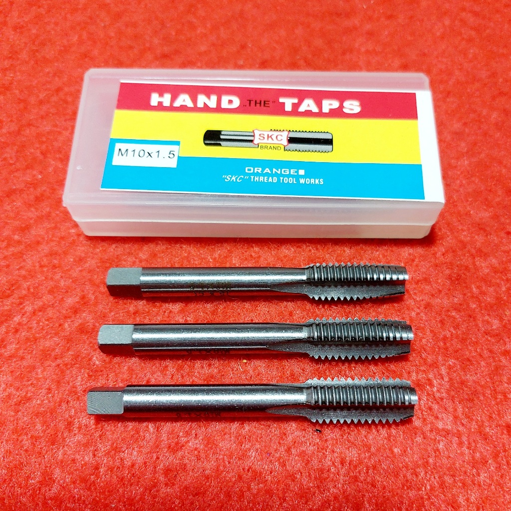 Hand Taps M10 x 1,5 - Mata Tap Baut 14 - Tap Mili Kasar - Pembuat Derat Baut Mur