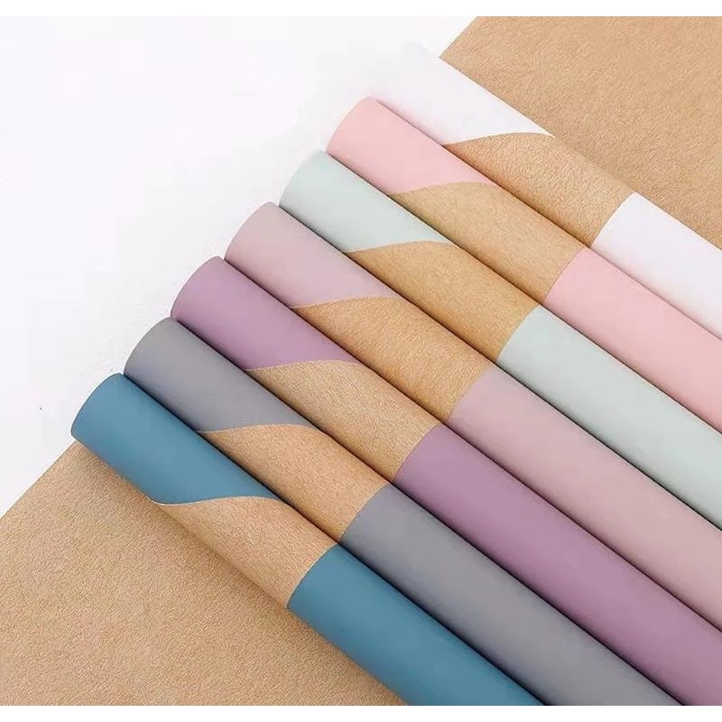 

Cello 2 warna bolak balik motif serat Sumbersekarsari