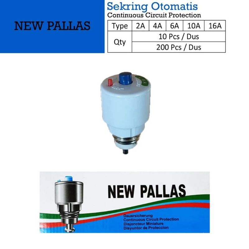 SEKERING / SEKRING LISTRIK OTOMATIS 10A - NEW PALLAS