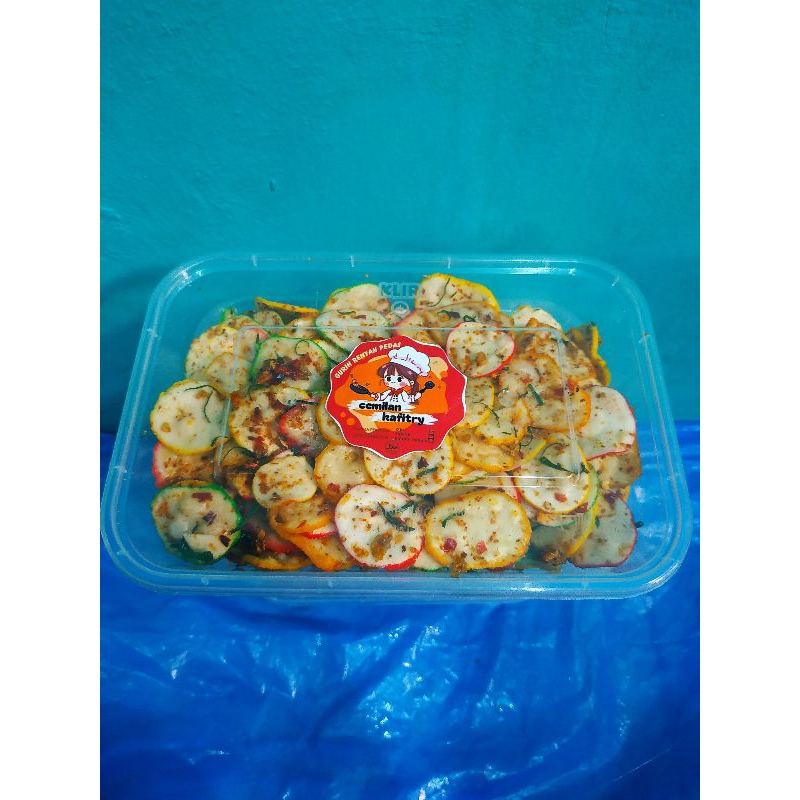 

Makanan Ringan KERUPUK SEBLAK box 600ml