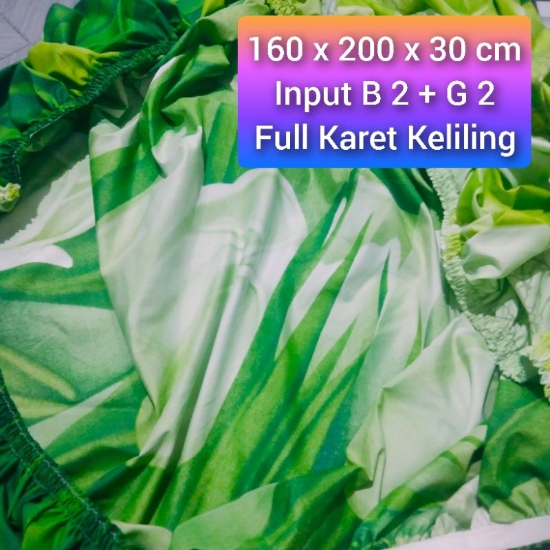 Sprei 160 x 200 x 30 Full Karet Keliling