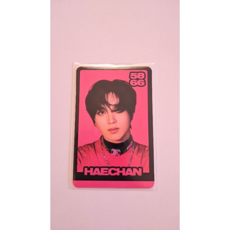 PhotoCard Official Haechan Glitch Mode ver.
