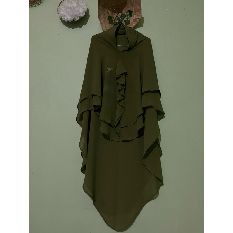 preloved khimar ritz syari
