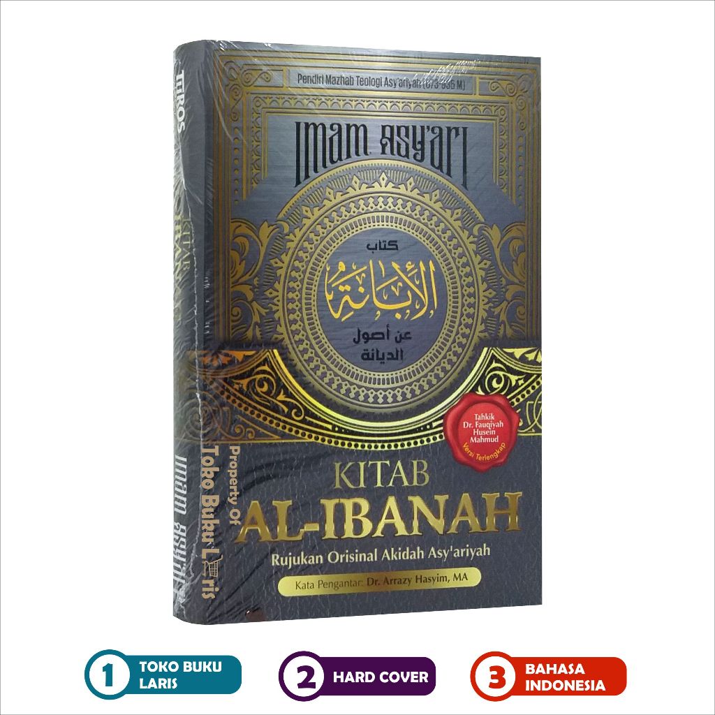 Kitab Al-Ibanah Rujukan Orisinil Akidah Asy'ariyah Karya Imam Asyari Buya Arrazy Penerbit Turos