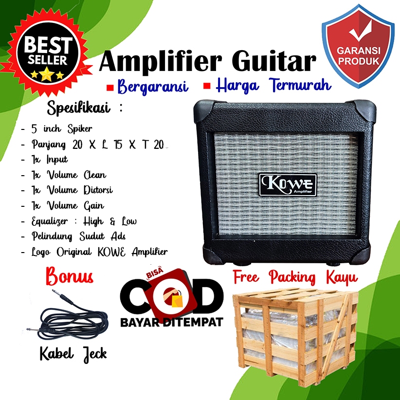 Ampli Gitar Original Merk Kowe Termurah