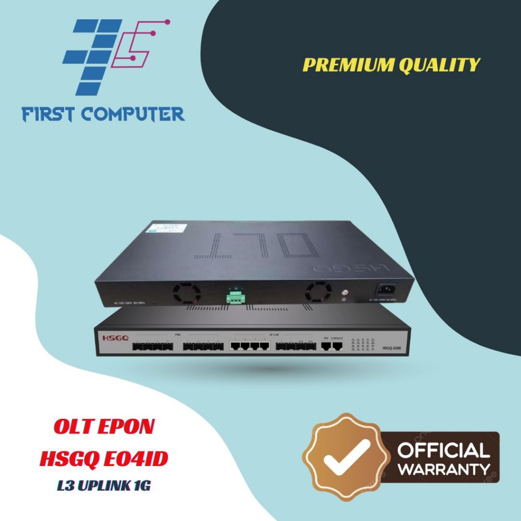 OLT EPON HSGQ 4 PORT E04ID Power AC + DC