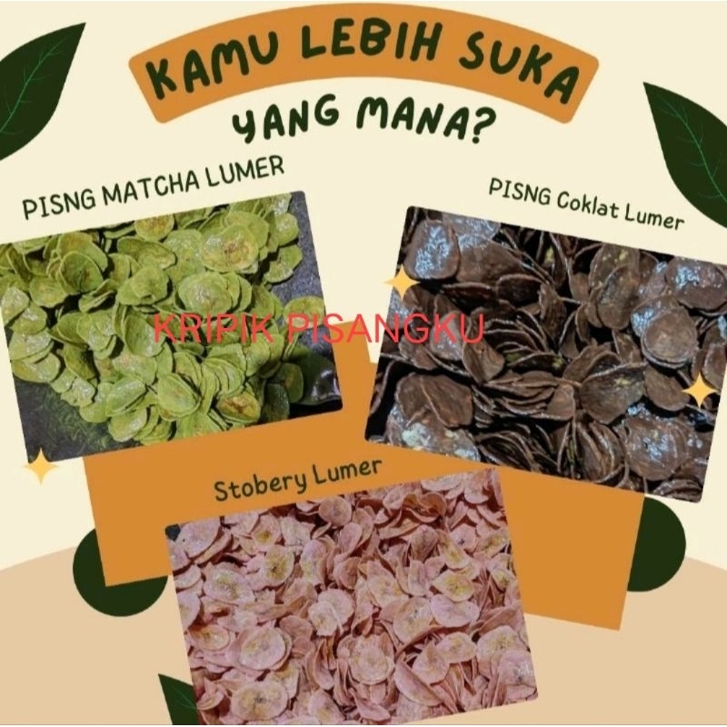 

KRIPIK PISANGKU COKLAT LUMER
