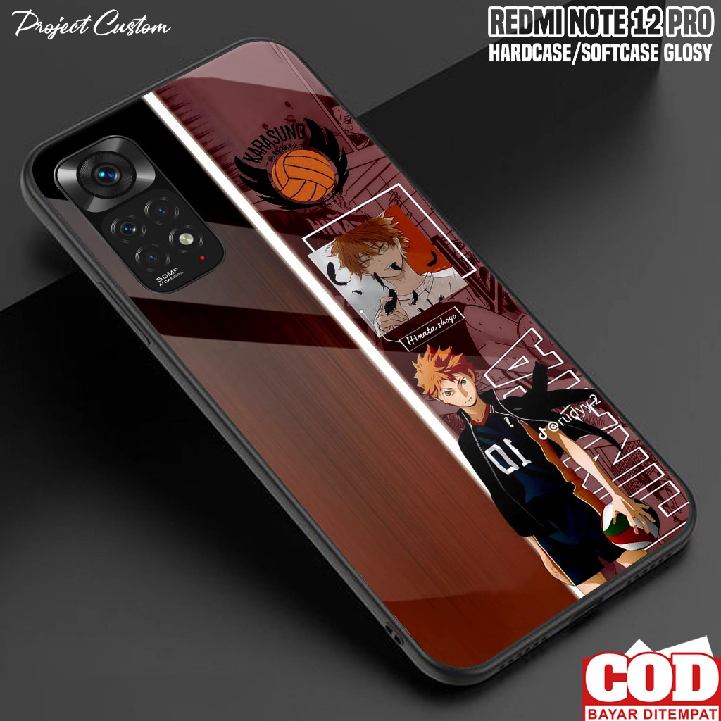 Case Xiomi Redmi Note 12 Pro - Casing Xiomi Redmi Note 12 Pro [ Haikyu ] - Cover Hp - Kesing Hp Terb