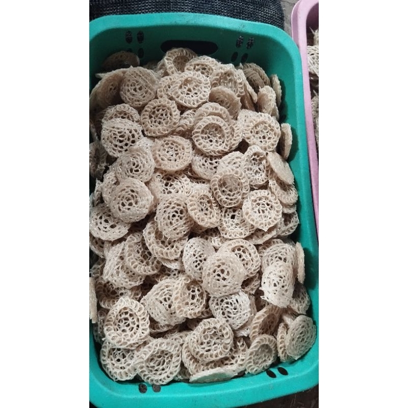 

kerupuk mentah mawar /babanggi Kiloan 20.000/KG