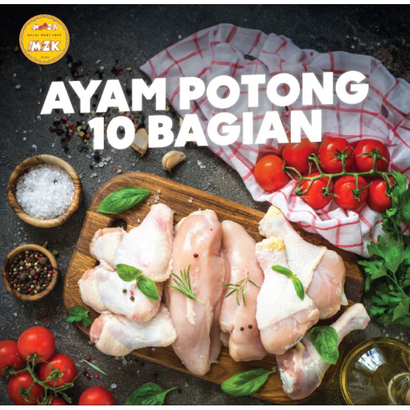 

Ayam Potong Segar Halal Fresh 10 Bagian