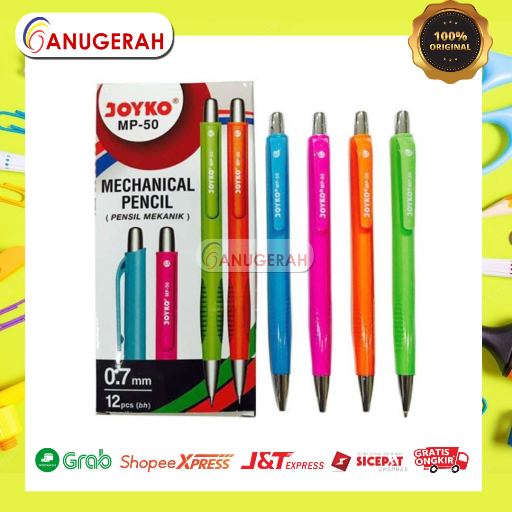 

JOYKO MP-50 0.7MM PENSIL MEKANIK (PCS)