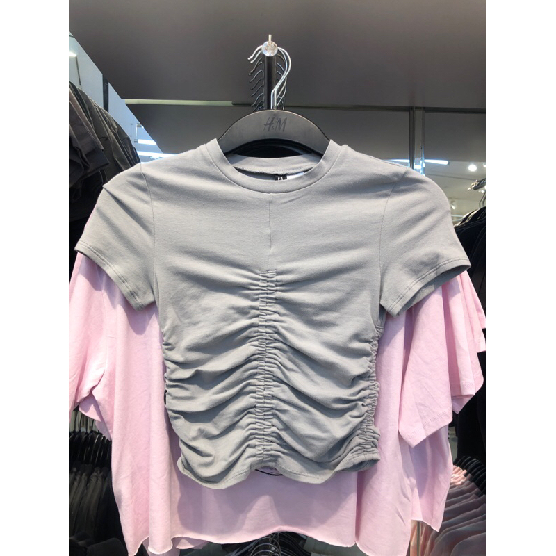 [READY STOCK] Crop Top H&M // Atasan H&M crop