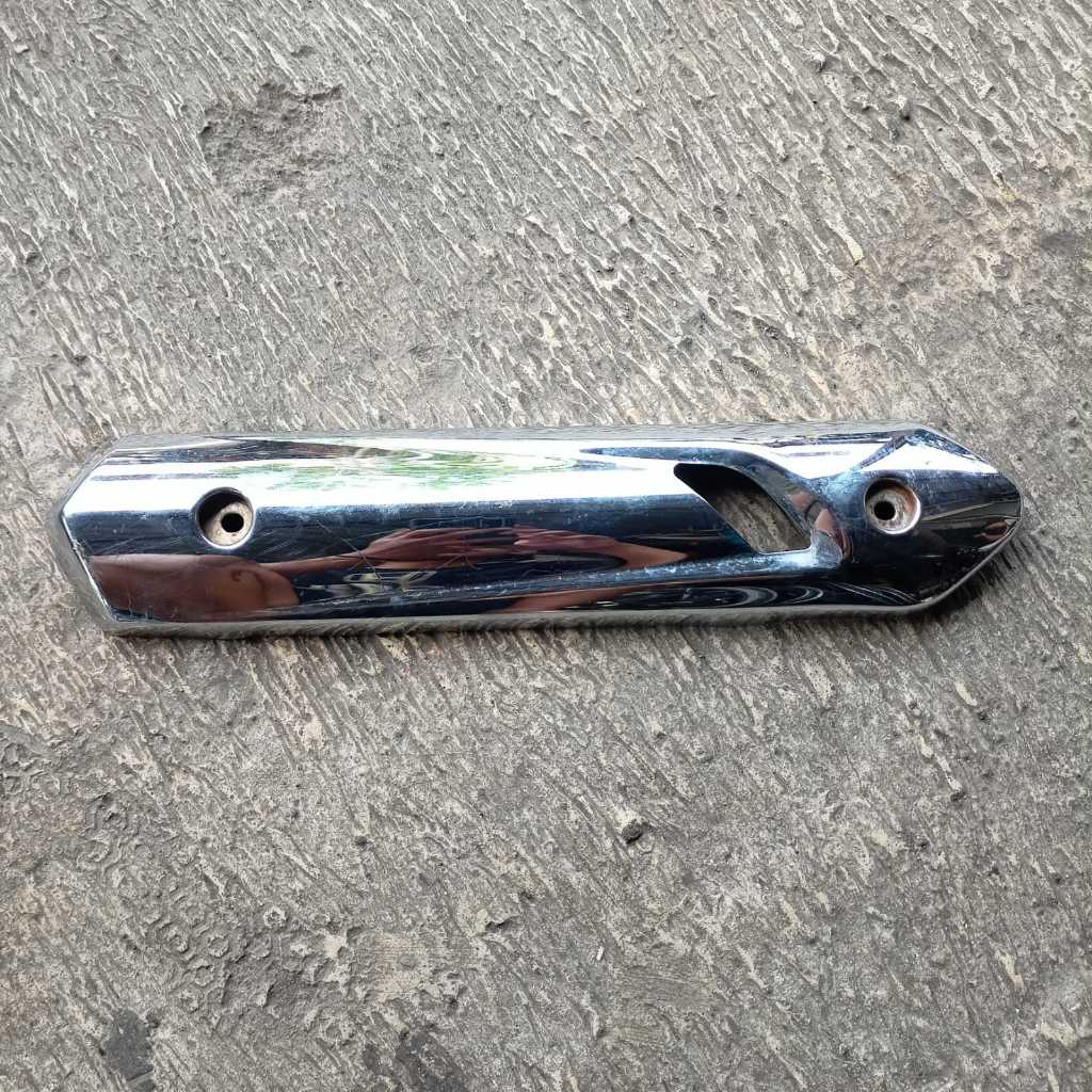 Tameng Cover Knalpot Yamaha Vega Zr Original