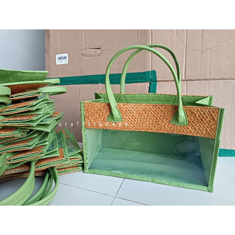 

TAS Hampers MIKA 30×12×18 Toples tabung jar / parcel idulfitri / Gift kado Lebaran