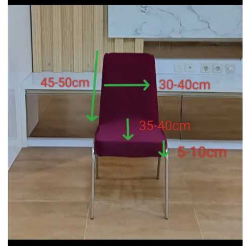 SARUNG KURSI FUTURA 1/2 BODY KAIN LOTTO TEBAL