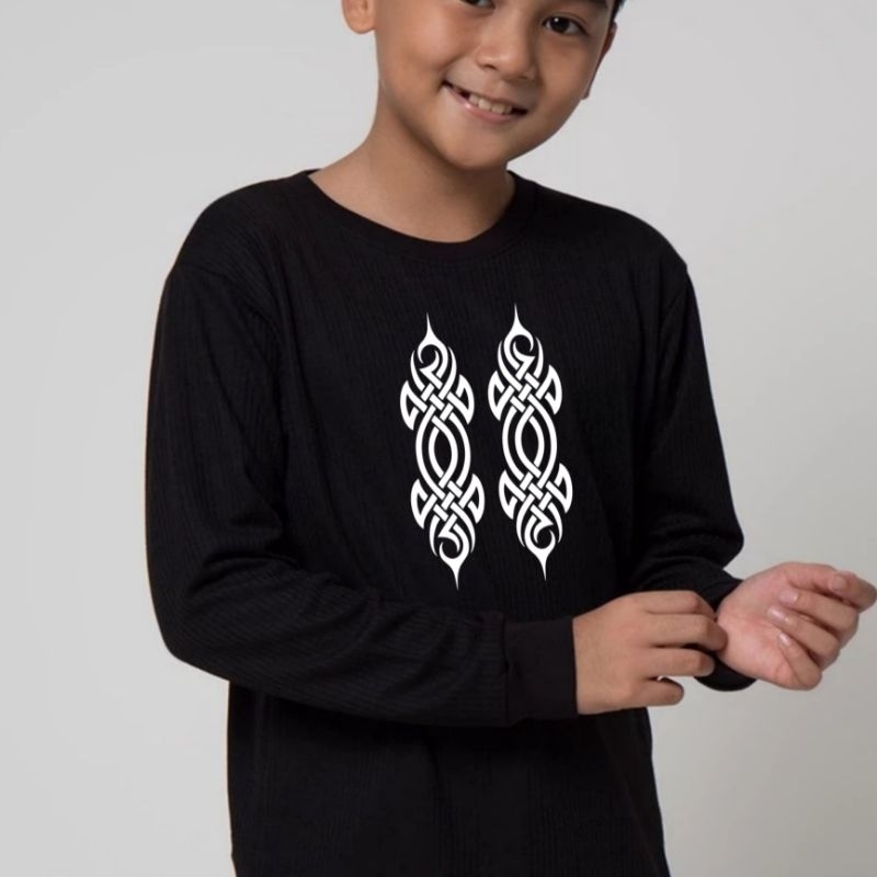 BAJU KAOS KOKO RAMADHAN3 LENGAN PANJANG ANAK LAKI LAKI USIA 1-11TAHUN