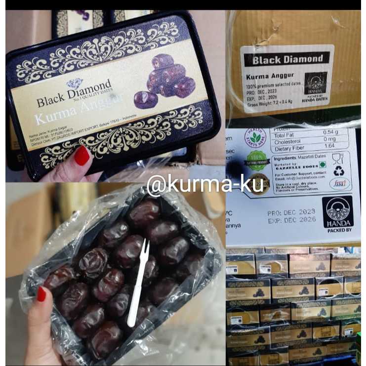 

Kurma Bam Black Diamond/Bam anggur 500grx12