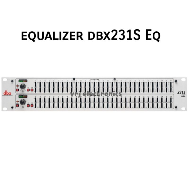 Equalizer DBX231S EQ  Dual 31-Band Equalizer