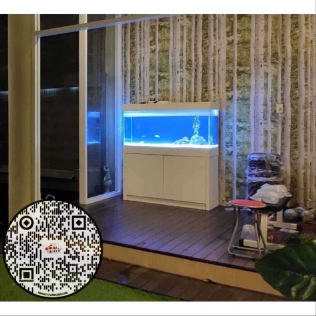 Paket Aquarium Cabinet (Complete Arwana) 120x50x50