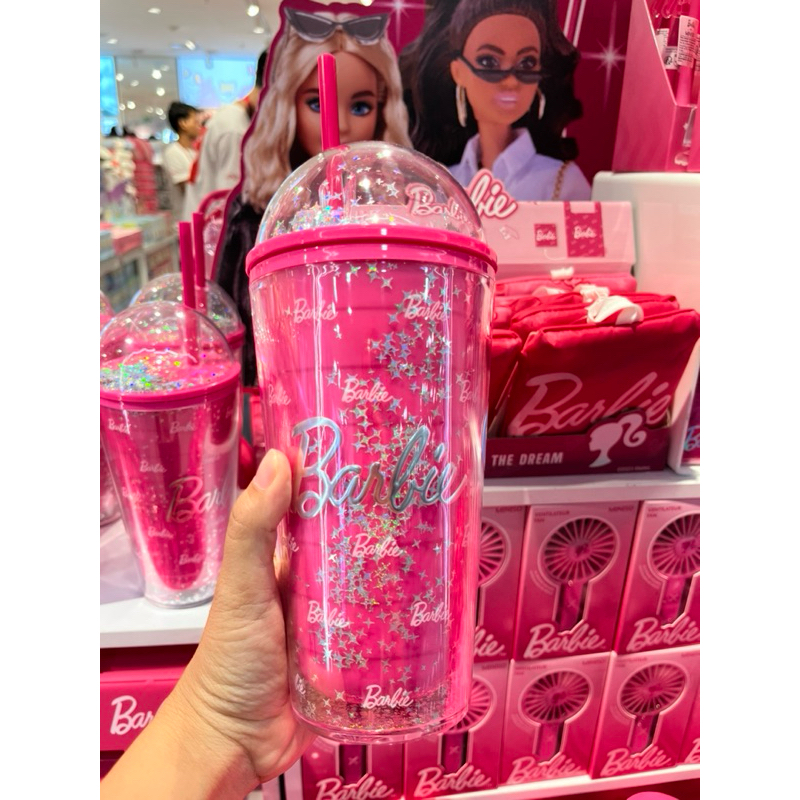 MINISO x Barbie Tumblr with Straw 600ml