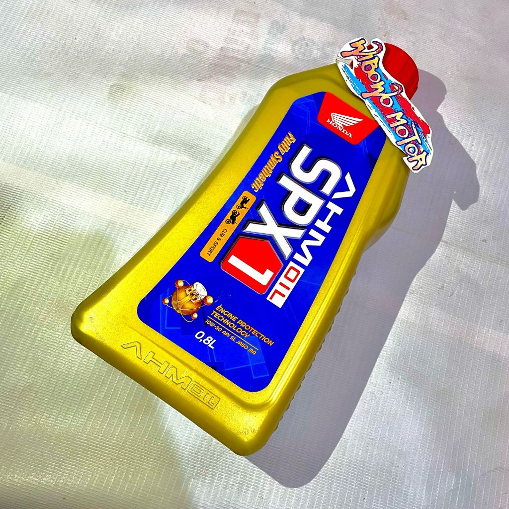 OLI MESIN MOTOR HONDA AHM SPX 1 800ML SAE 1030