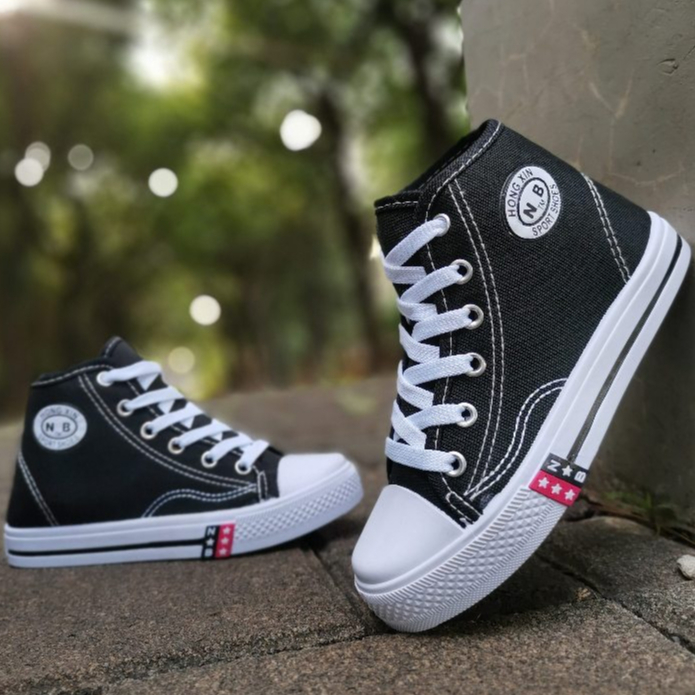 Sepatu Sekolah Anak Laki Laki Sepatu Anak Sekolah NB Tinggi Sepatu Sekolah Anak SD SMP