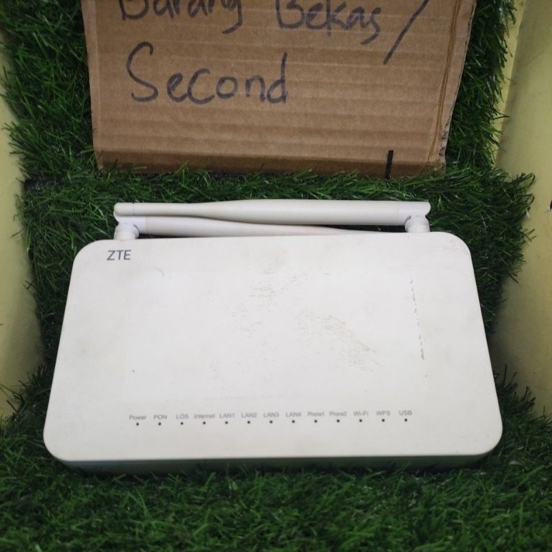 router gpon ont zte zxhn f609 V3 second