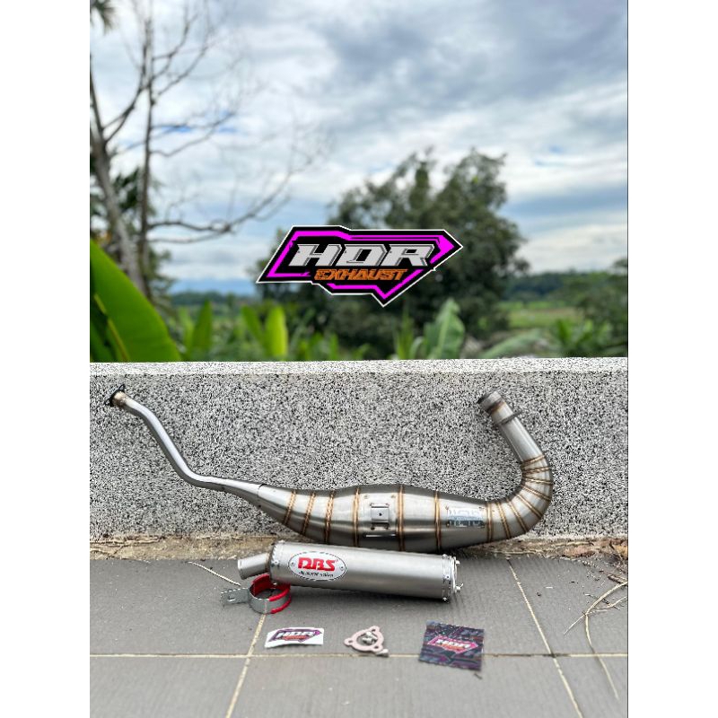 KNALPOT DBS TITANIUM NINJA 2TAK