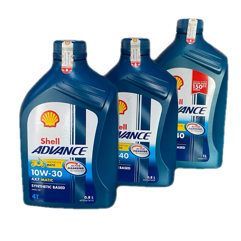 OLI SHELL ADVANCE MATIC AX7 10W-30, 10W-40