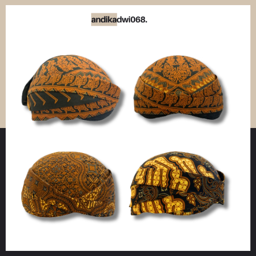 [TERLARIS] UDENG BLANGKON BATIK RANDOM DEWASA / Blangkon Jogja Mataraman Anak dan Dewasa / udeng Sun