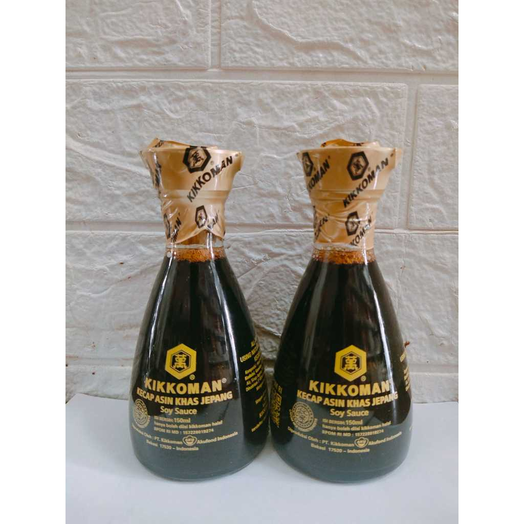 

Kikkoman Kecap Asin Khas Jepang Halal Soy Sauce Dispenser [150ml]