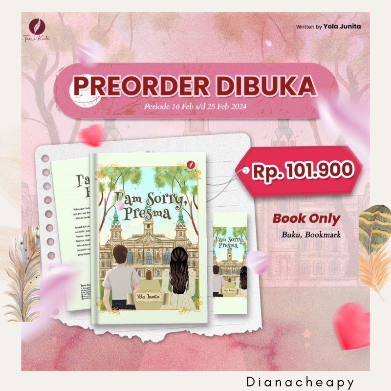 I am Sorry Presma Yola Junita Novel