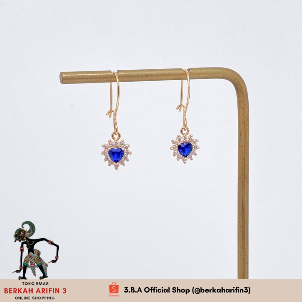 berkaharifin3-Anting Love Mata Biru 8K