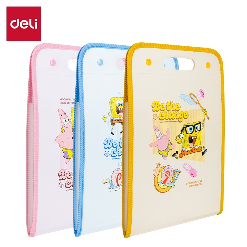 

Deli Expanding File A4 7P EF611 SpongeBob