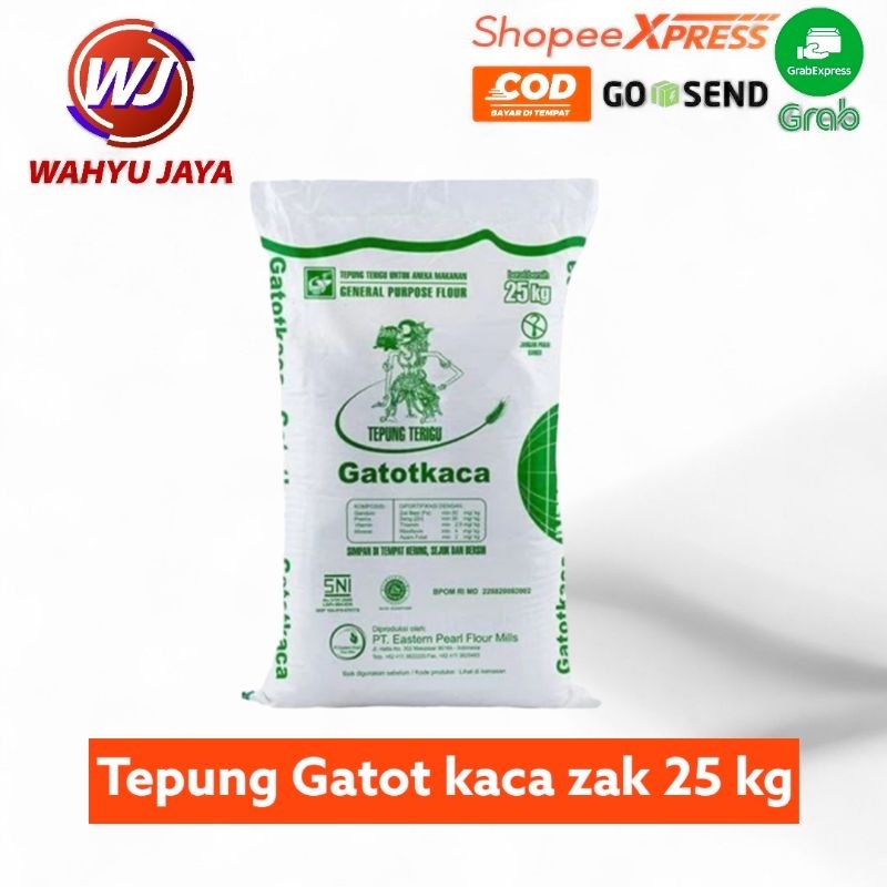 

Tepung Gatot kaca zak 25 kg