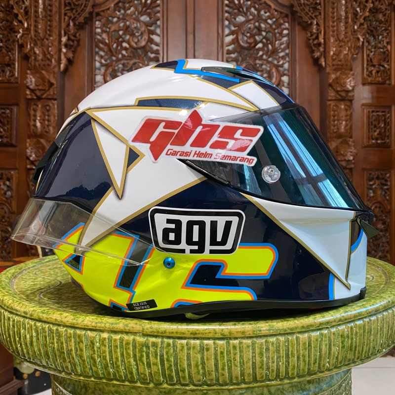 HELM FULL FACE AGV PISTA GPRR WORLD TITLE 2003 LIMITED EDITION
