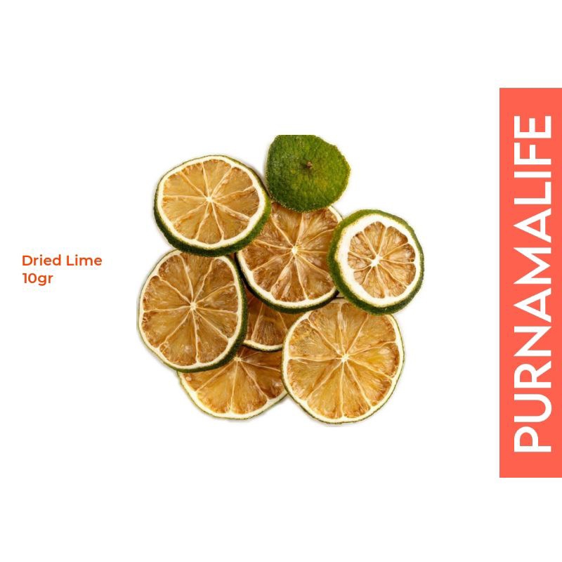 

Teh nipis kering iris 7 gr/ Dried Lime slice premium tea by Purnamalife