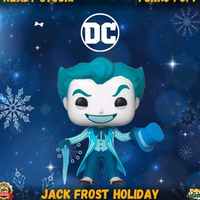 Funko Pop Heroes - DC Comics - Jack Frost Joker Holiday Exclusive